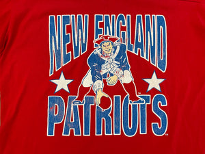 Vintage New England Patriots Football Tshirt, Size Large