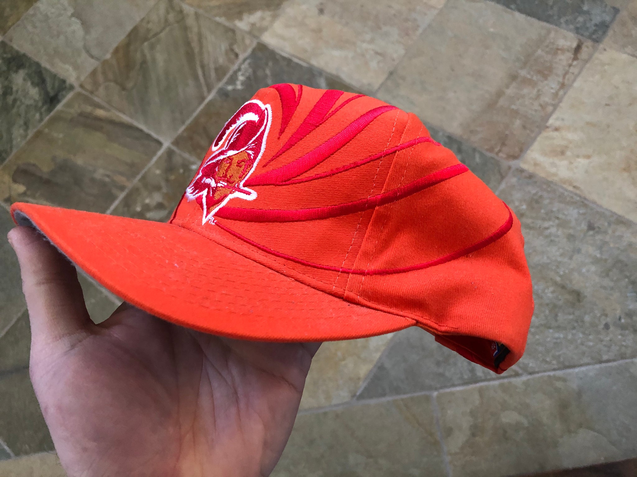 Vintage Tampa Bay Buccaneers Logo Athletic SnapBack Football Hat – Stuck In  The 90s Sports