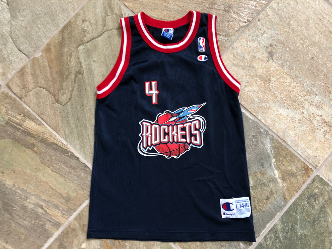 Vintage Houston Rockets Charles Barkley Champion Youth Basketball Jersey, Size Large, 14-16