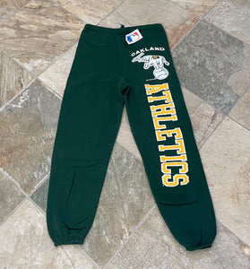 Vintage Oakland Athletics Artex Sweatpants Baseball Pants, Size Large