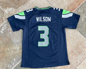 Seattle Seahawks Russell Wilson Nike Football Jersey, Size Youth Medium, 10-12