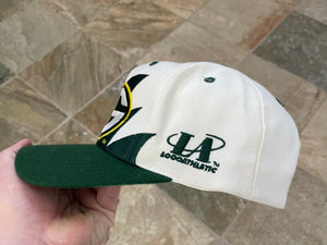 Vintage Green Bay Packers Logo Athletic Sharktooth Snapback Football Hat