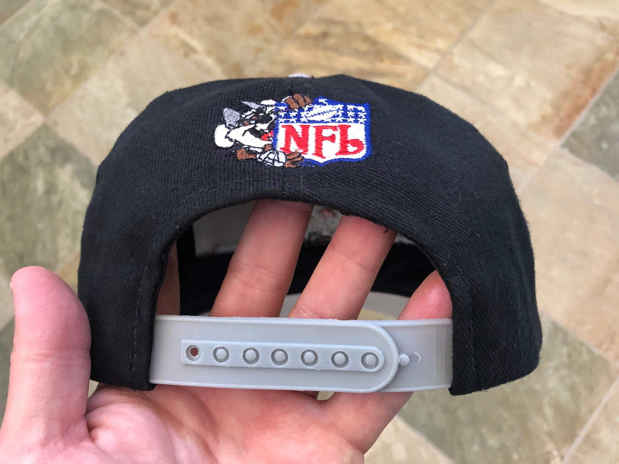 Vintage NFL Los Angeles Raiders Taz Looney Tunes Cap 1993