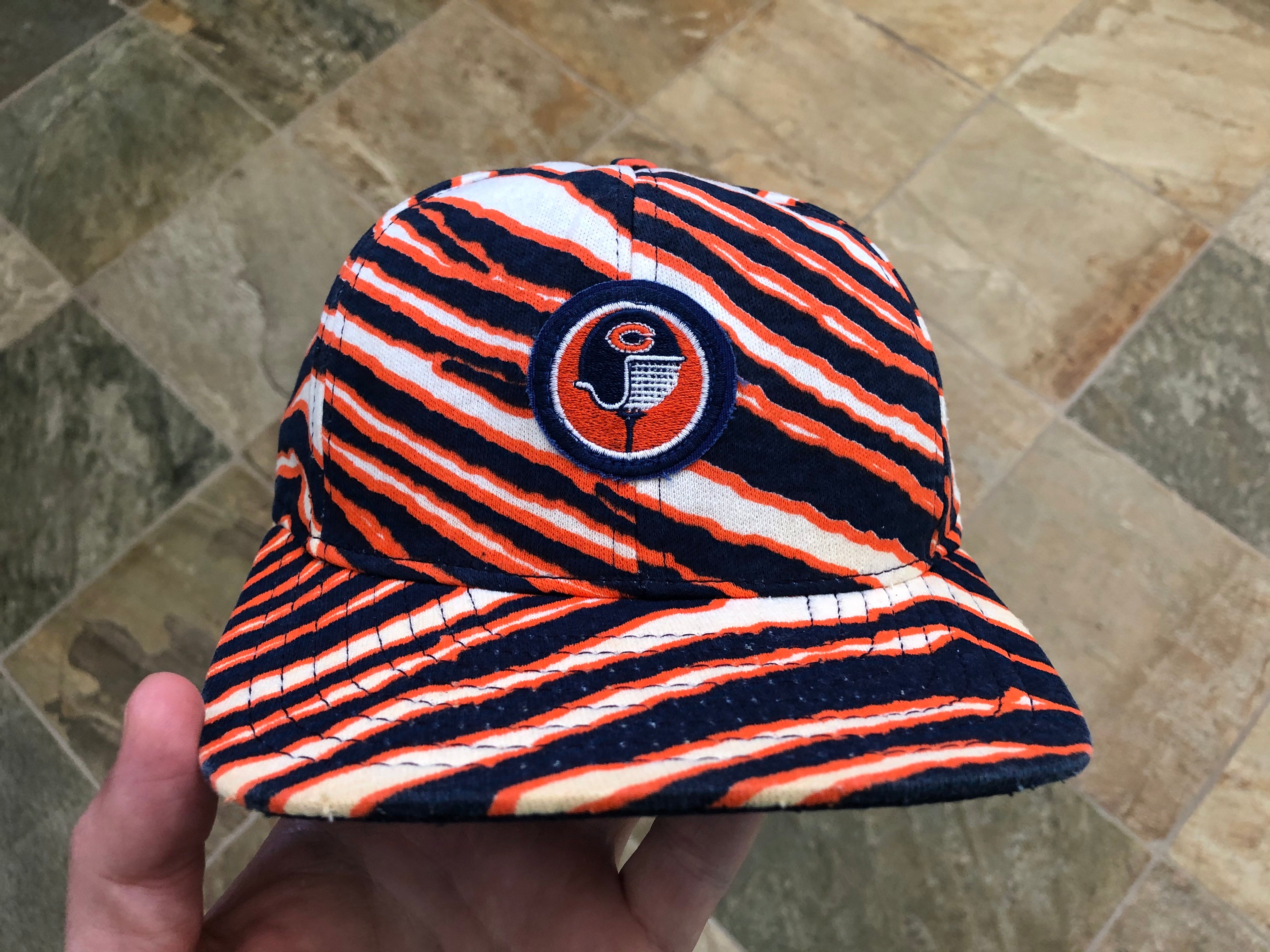 Vintage Chicago Bears Zubaz AJD Snapback Football Hat – Stuck In The 90s  Sports