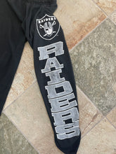 Load image into Gallery viewer, Vintage Oakland Raiders Sweat Football Pants, Size Medium