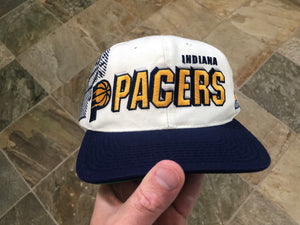 Vintage Indiana Pacers Sports Specialties Shadow Snapback Basketball Hat