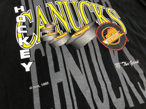Vintage Vancouver Canucks The Game Hockey Tshirt, Size XL