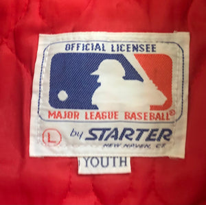 Vintage St. Louis Cardinals Starter Satin Baseball Jacket, Size Youth Large