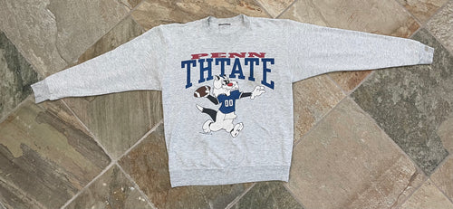 Vintage Penn State Looney Tunes College Football Sweatshirt, Size Medium