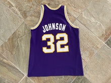 Load image into Gallery viewer, Vintage Los Angeles Lakers Magic Johnson Sand Knit Basketball Jersey, Size XL