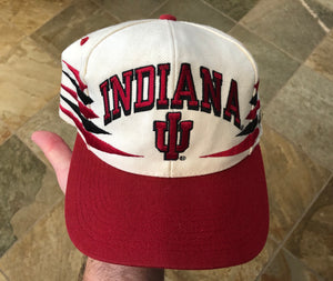 Vintage Indiana Hoosiers Logo Athletic Diamond Snapback College Hat
