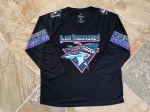 San Jose Sharks Los Tiburones SGA Hockey Jersey, Size XL