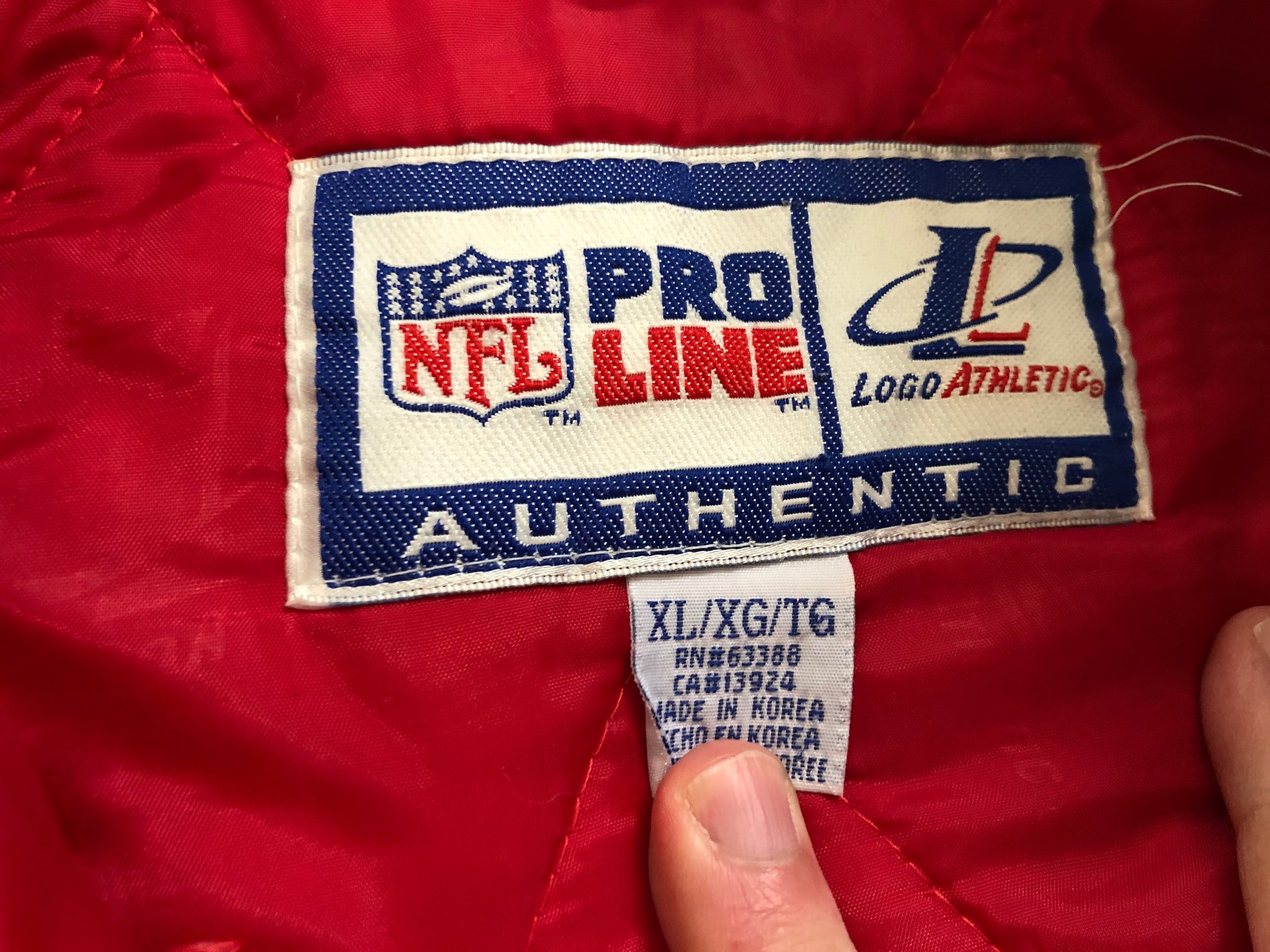 Vintage 90's Buffalo Bills Pro Player Jacket SZ XL