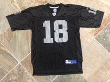 Load image into Gallery viewer, Vintage Oakland Raiders Randy Moss Reebok Football Jersey, Size Large