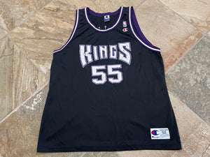 Sacramento Kings Jason Williams White Throwback Jersey