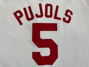 Vintage St. Louis Cardinals Albert Pujols Majestic Baseball Jersey, Size XXL