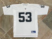 Load image into Gallery viewer, Vintage Oakland Raiders Bill Romanowski Reebok Football Jersey, Size Large