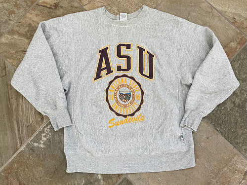 Vintage Arizona State Sun Devils College Sweatshirt, Size XL