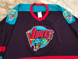 Vintage Detroit Vipers IHL Bauer Hockey Jersey, Size Large