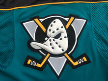 Load image into Gallery viewer, Vintage Anaheim Mighty Ducks Starter Youth Hockey Jersey, Size S/M, 10-12
