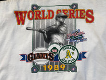 Load image into Gallery viewer, Vintage Oakland A’s San Francisco Giants World Series Baseball Sweatshirt, Size XL