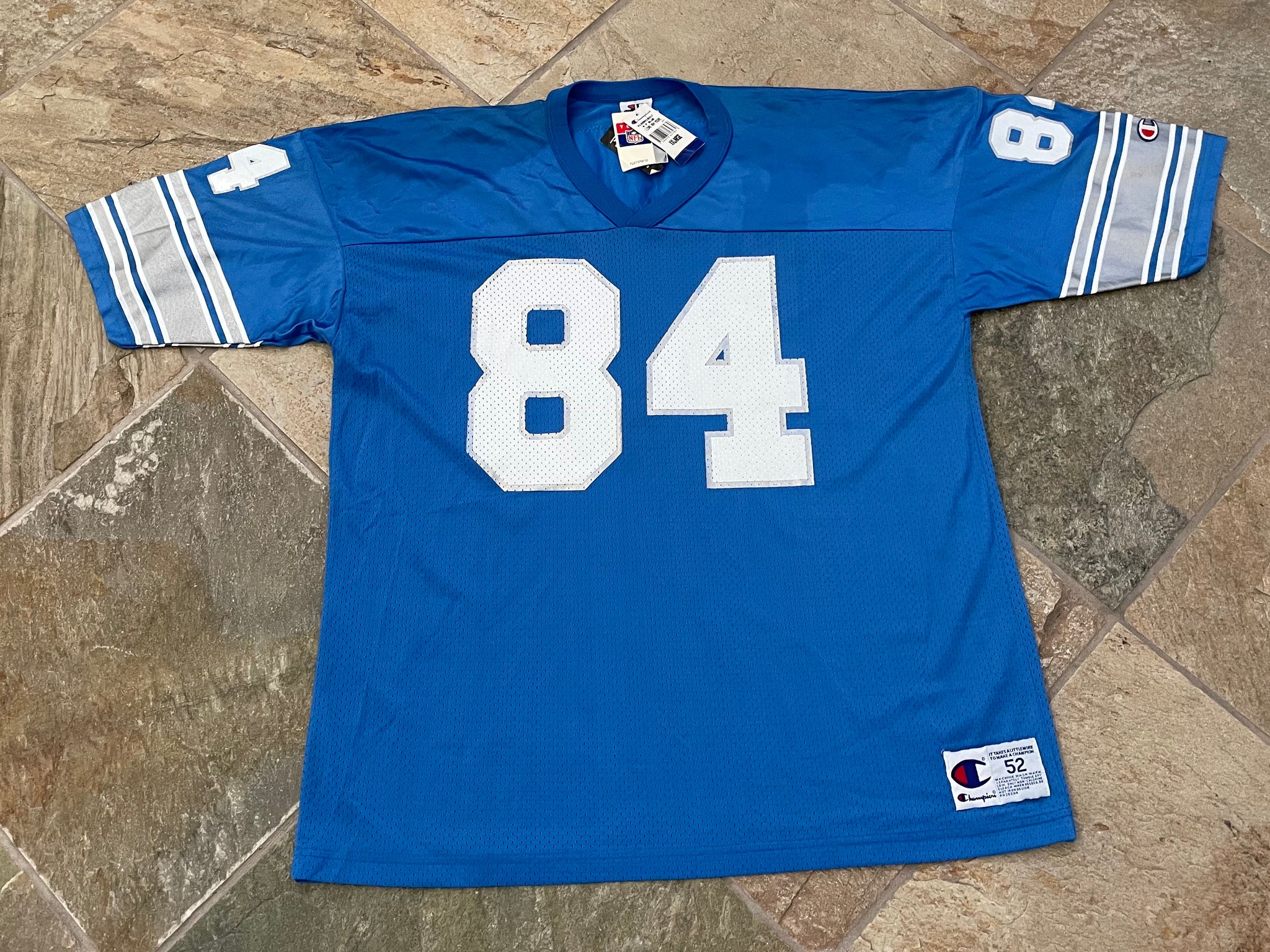Vintage Detroit Lions Herman Moore Champion Football Jersey, Size 52, –  Stuck In The 90s Sports