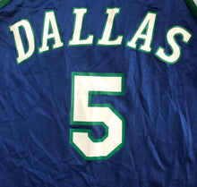 Load image into Gallery viewer, Vintage Dallas Mavericks Jason Kidd Champion Basketball Jersey, Size 36, Small