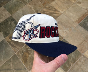 Vintage Houston Rockets Sports Specialties Shadow Snapback Basketball Hat