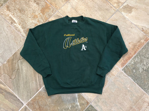 Vintage Oakland Athletics Lee Sports Baseball Sweatshirt, Size Large