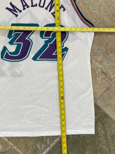 Load image into Gallery viewer, Vintage Utah Jazz Karl Malone Champion Basketball Jersey, Size 44, Large