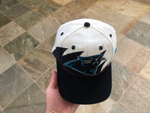 Load image into Gallery viewer, Vintage Carolina Panthers Logo Athletic Sharktooth Snapback Football Hat.