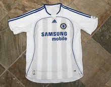 Load image into Gallery viewer, Vintage Chelsea Futbol Club Samsung Mobile Adidas Soccer Jersey, Size Large
