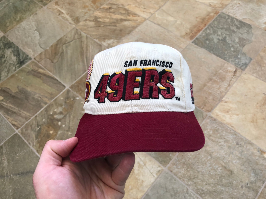 Vintage San Francisco 49ers Sports Specialties Shadow Snapback Football Hat