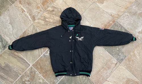 Vintage Philadelphia Eagles Starter Parka Football Jacket, Size Small