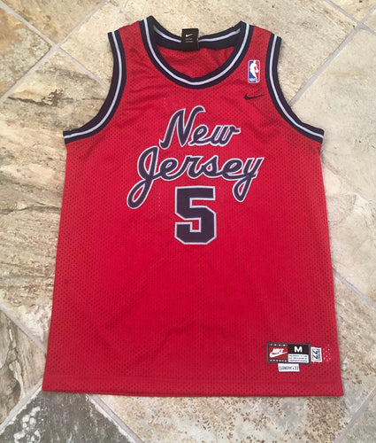 New Jersey Nets Jason Kidd Nike Basketball Jersey, Size Youth Medium, 8-10