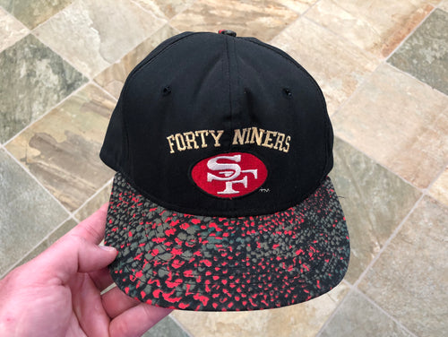 Vintage San Francisco 49ers Zubaz AJD Snapback Football Hat