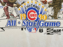 Load image into Gallery viewer, Vintage 1990 Chicago Cubs MLB All-Star Game Salem Sportswear Baseball TShirt, Size Small