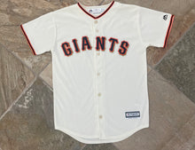 Load image into Gallery viewer, San Francisco Giants Majestic Baseball Jersey, Size Youth Large, 14-16