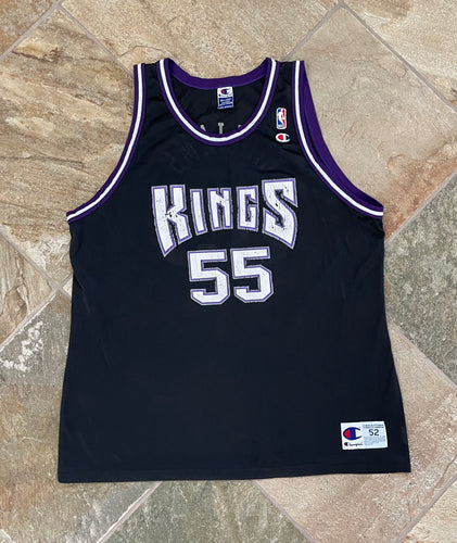 Vintage Sacramento Kings Jason Williams Champion Basketball Jersey, Size 52, XXL