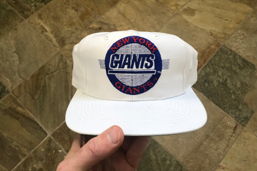 Vintage New York Giants The Game Circle Logo Snapback Football Hat
