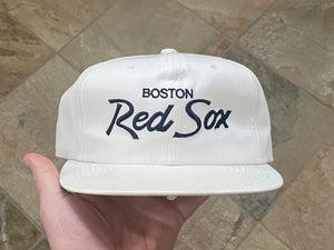 Vintage Boston Red Sox Sports Specialties Script Snapback Baseball Hat