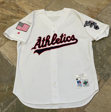 Load image into Gallery viewer, Vintage Oakland Athletics 4th of July Russell Athletic Baseball Jersey, Size 52, XL