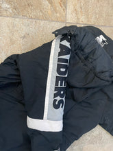 Load image into Gallery viewer, Vintage Oakland Raiders Starter Trench Coat Parka Football Jacket, Size Large