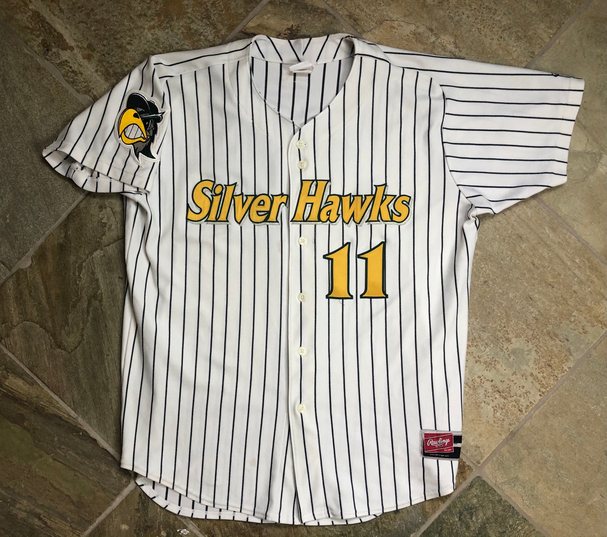 South Bend Silver Hawks Team Issued Rawlings Baseball Jersey, Size XL –  Stuck In The 90s Sports