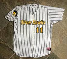 Load image into Gallery viewer, South Bend Silver Hawks Team Issued Rawlings Baseball Jersey, Size XL