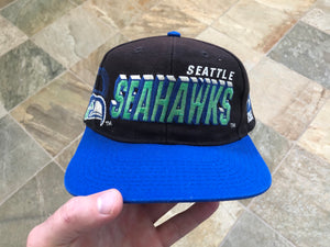 Vintage Seattle Seahawks Sports Specialities Laser Snapback Football Hat