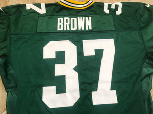 Vintage Green Bay Packers Gilbert Brown Nike Proline Authentic Football Jersey, Size 52, XXL