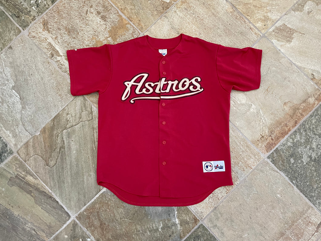 Vintage Houston Astros Majestic Baseball Jersey, Size Large
