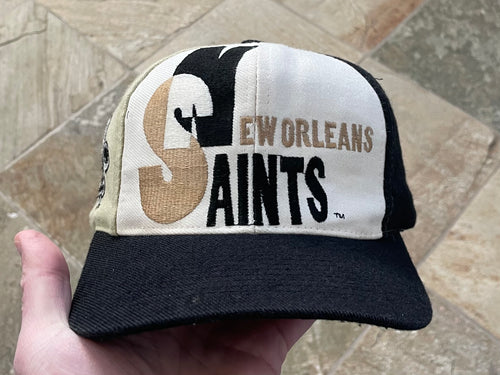 Vintage New Orleans Saints AJD Snapback Football Hat