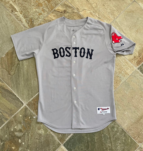 Vintage Boston Red Sox Dustin Pedroia Majestic Authentic Baseball Jersey, Size 48, XL